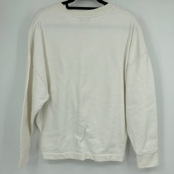 IRO White Classic Crew Neck Sweatshirt | Made in Portugal - Picture 2 of 6